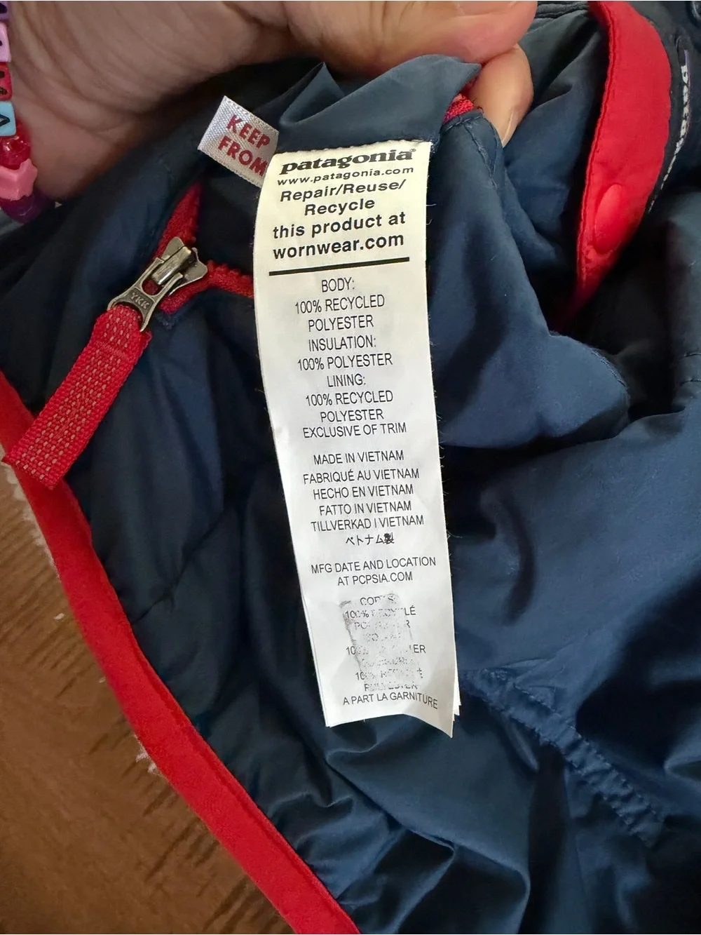 Patagonia Reversible Sherpa Down Jacket